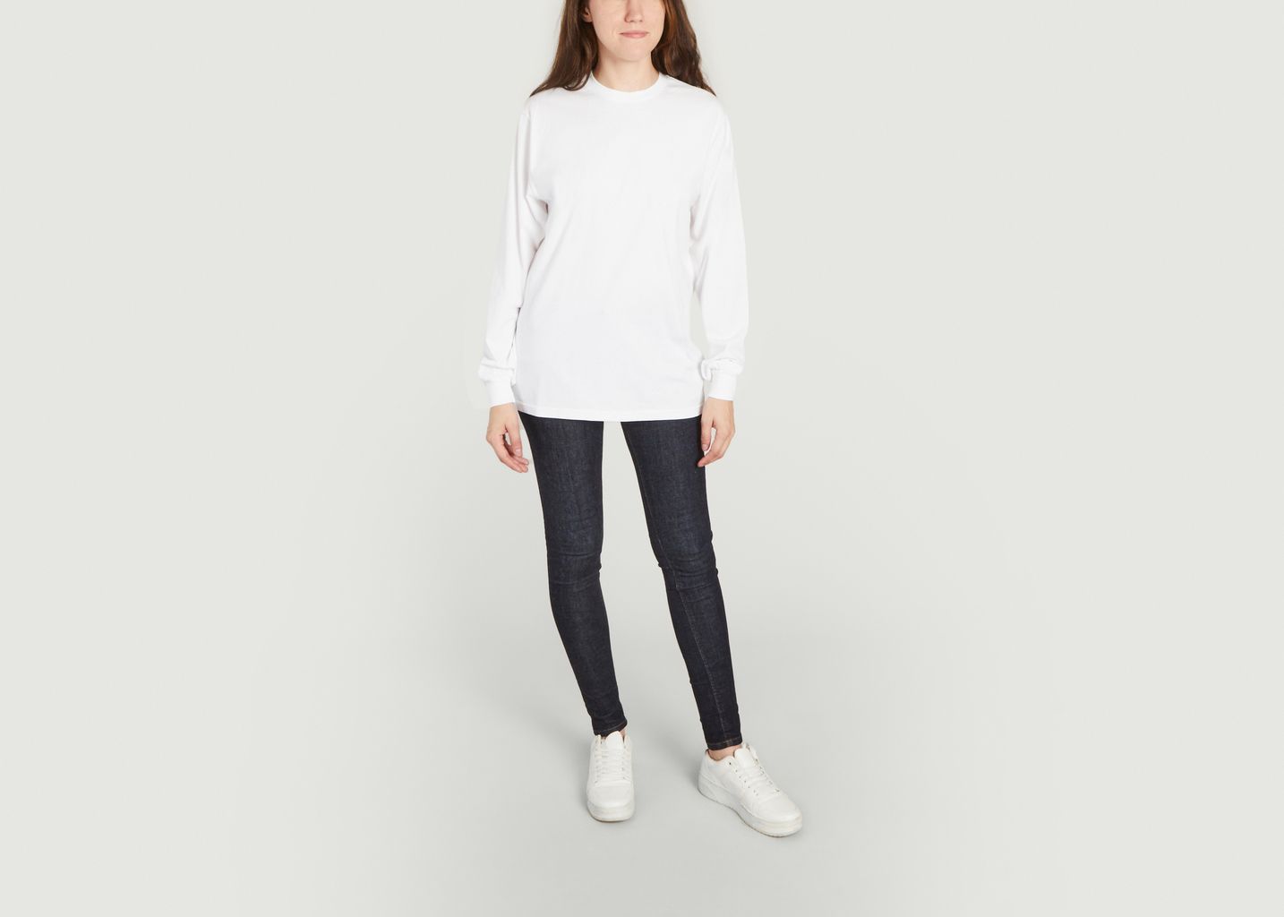 T-shirt à manches longues oversize en coton bio - Colorful Standard