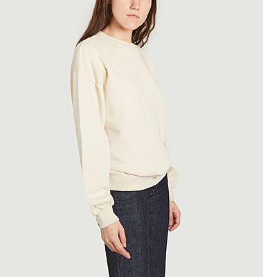Oversized organic cotton sweatshirt