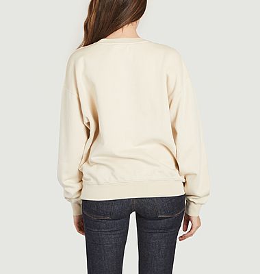 Sweatshirt oversize en coton bio
