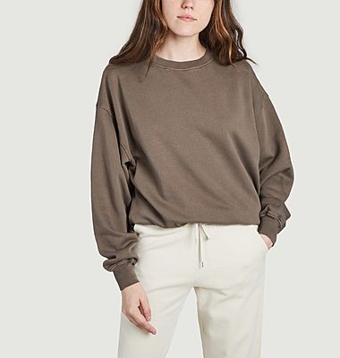 Oversize-Sweatshirt aus Bio-Baumwolle