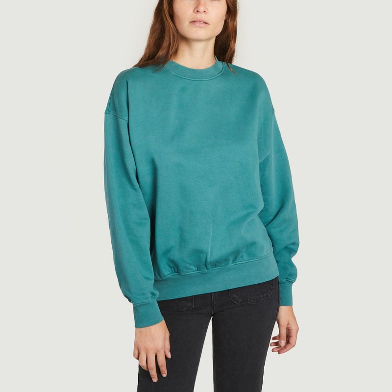 Sweatshirt aus Bio-Baumwolle in Übergröße - Colorful Standard
