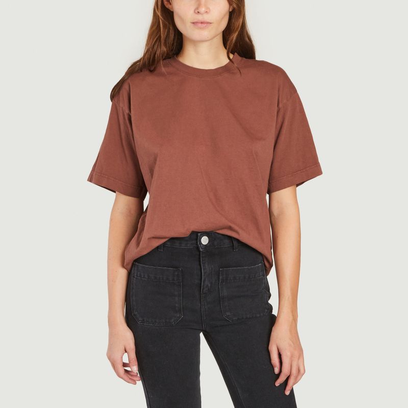 Oversize-T-Shirt aus biologischer Baumwolle: - Colorful Standard
