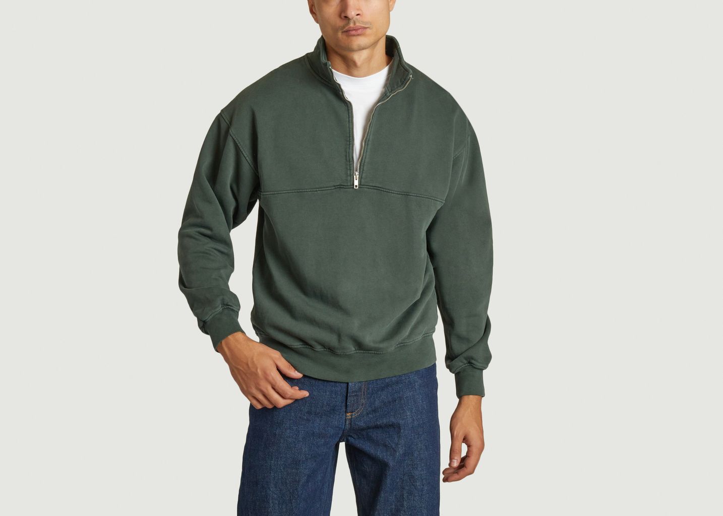 Organic Quarter Zip - Colorful Standard