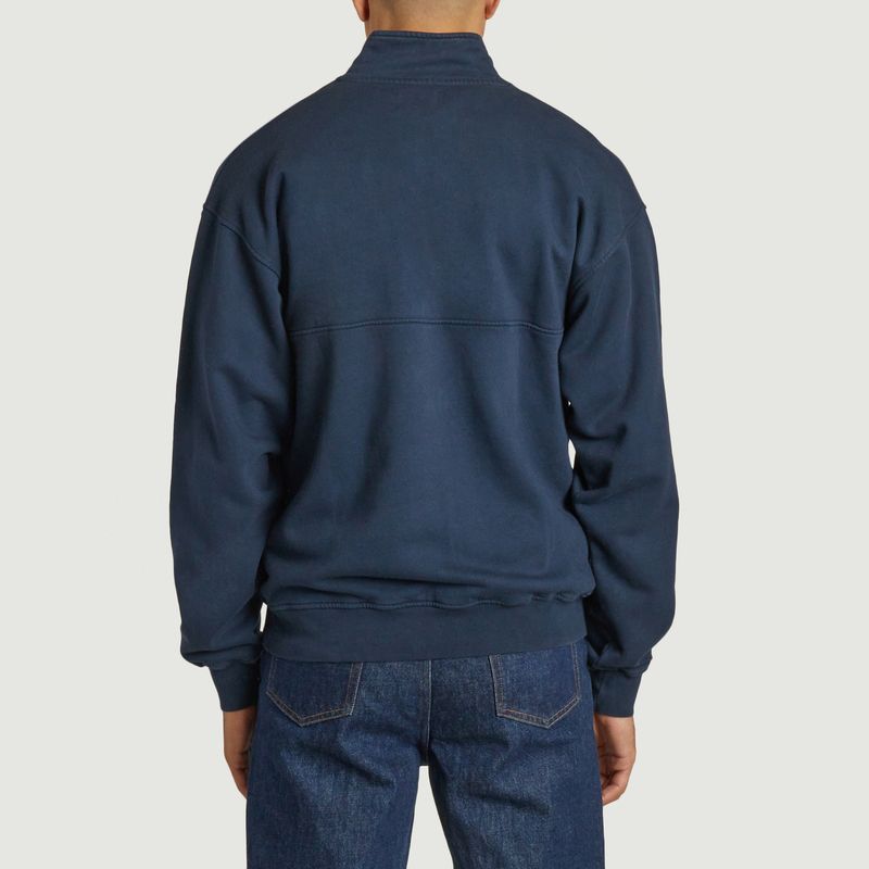 Organic Quater Zip Sweater  - Colorful Standard