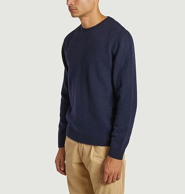 Klassischer Pullover aus Merino Wolle