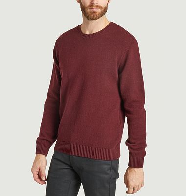Klassischer Pullover aus Merino Wolle