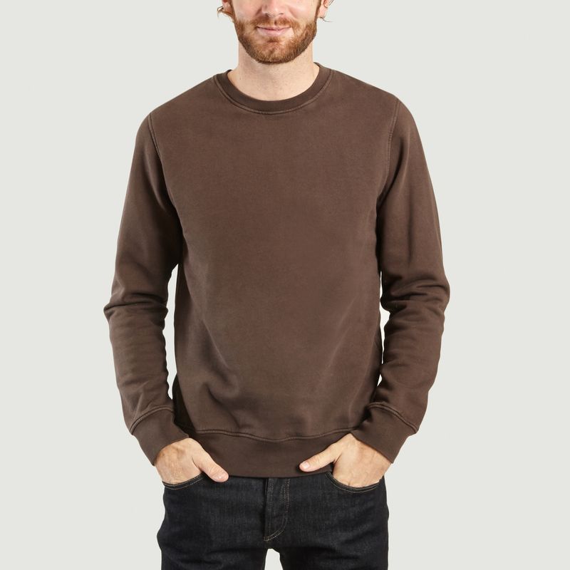 Sweatshirt Classique En Coton Bio - Colorful Standard