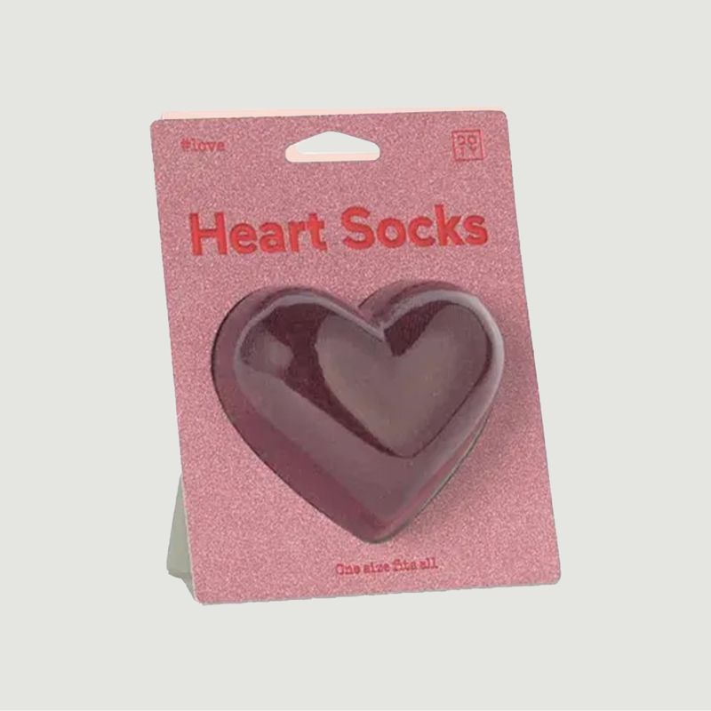 Red Heart Socks - Eat my socks