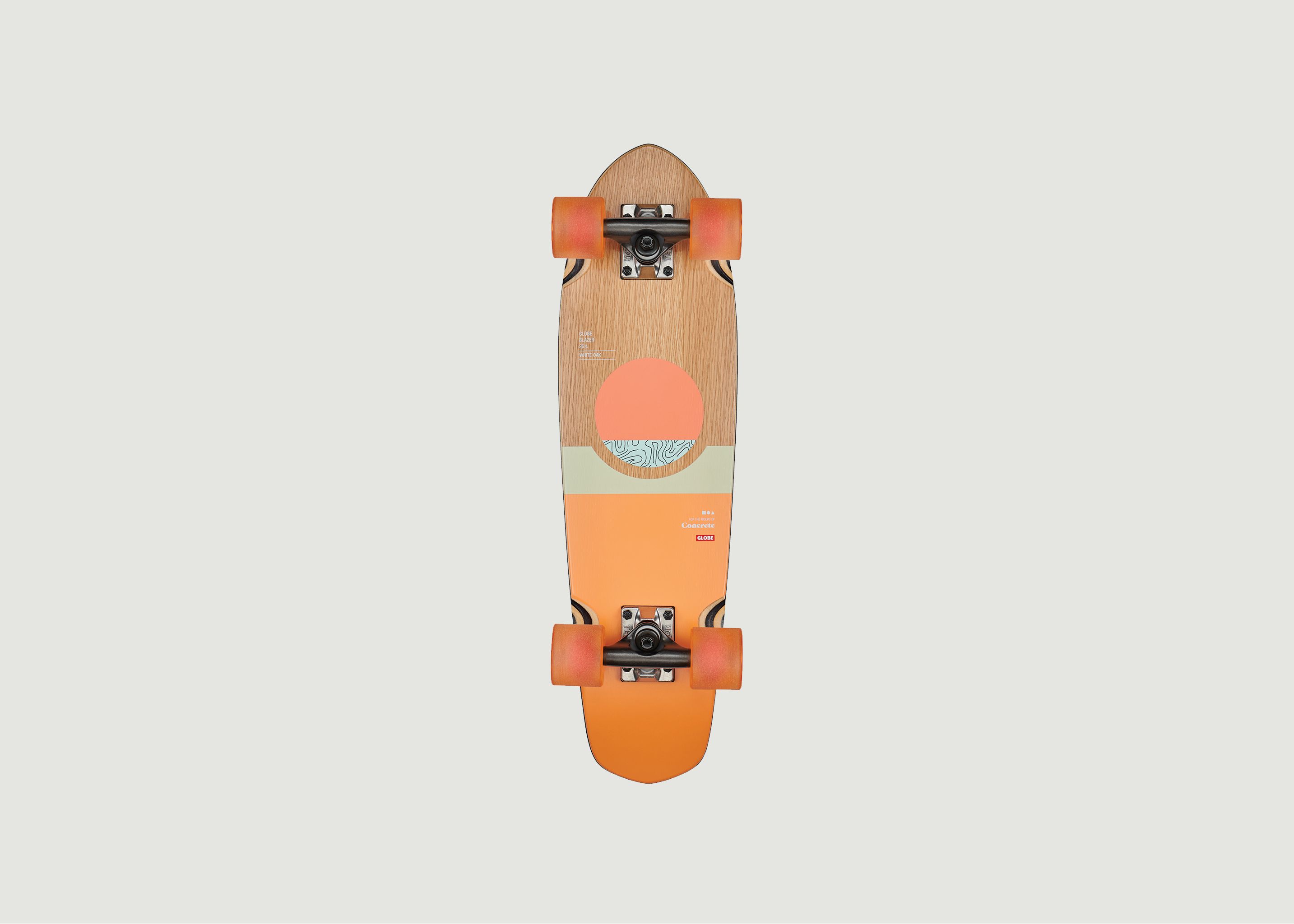 Skateboard Blazer White Oak Concrete 26 - Globe