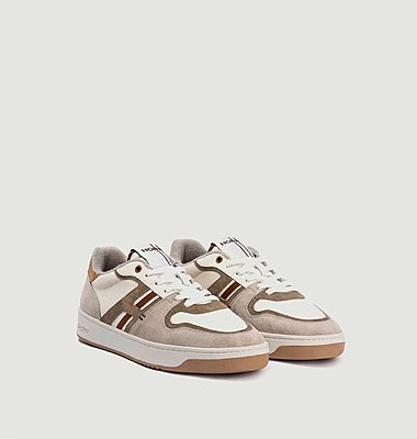 Trocadero sneakers in leather and fabric