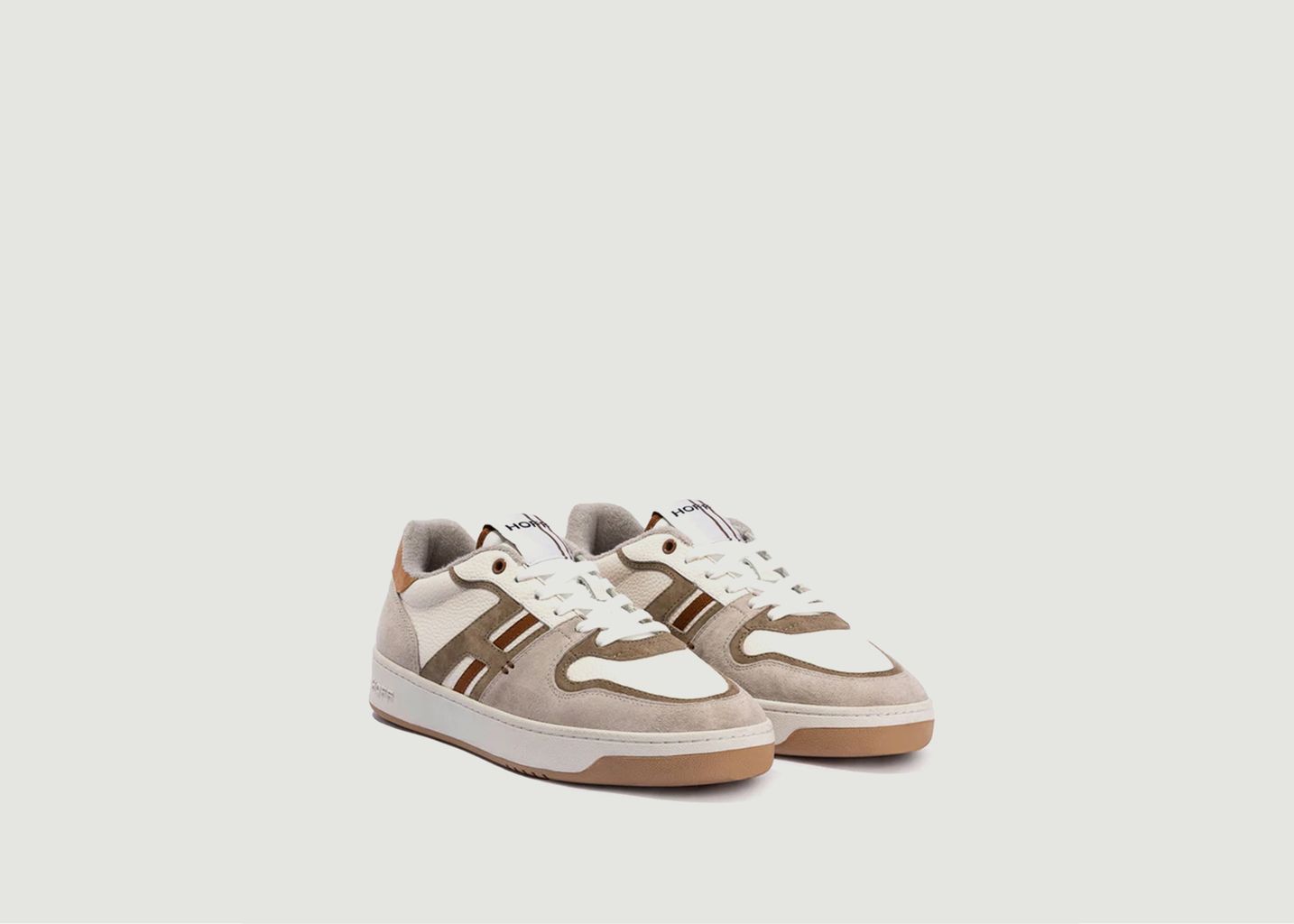Trocadero sneakers in leather and fabric - Hoff