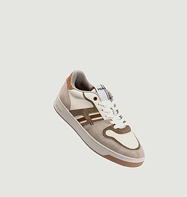 Trocadero sneakers in leather and fabric