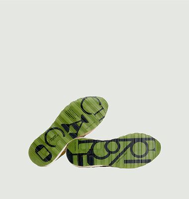 Sneakers basses de running bi-matière multicolores Chaco