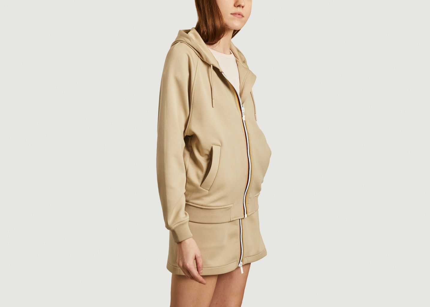 Hoodie zippé Lydie Spacer - K-Way