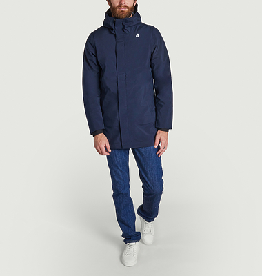 Veste longue Tommy Bonded jersey 