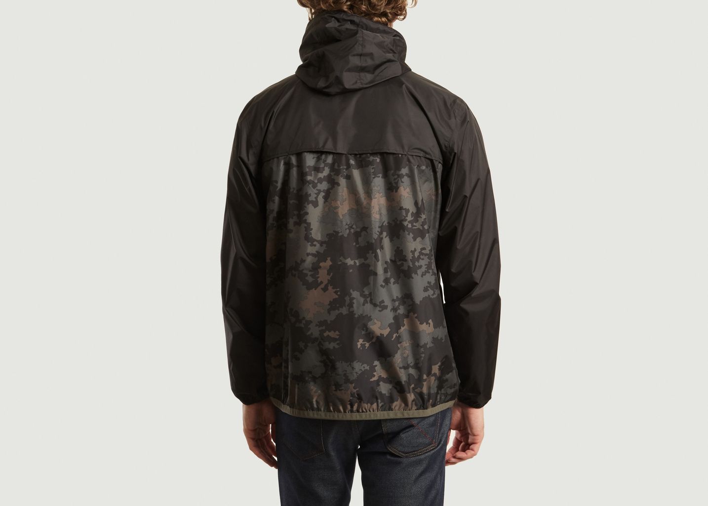 Le Vrai Claude 3.0 camouflage windbreaker jacket - K-Way
