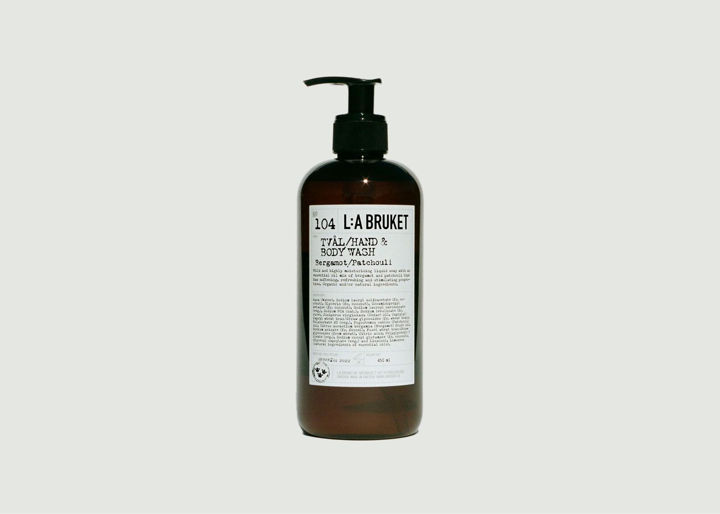 Nachfüllpackung Hand & Body Wash Bergamotte/Patchouli - L:A Bruket