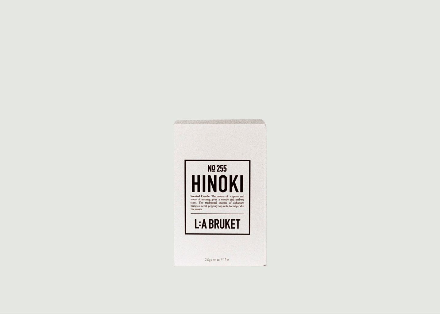 Hinoki Scented Candle 260g - L:A Bruket