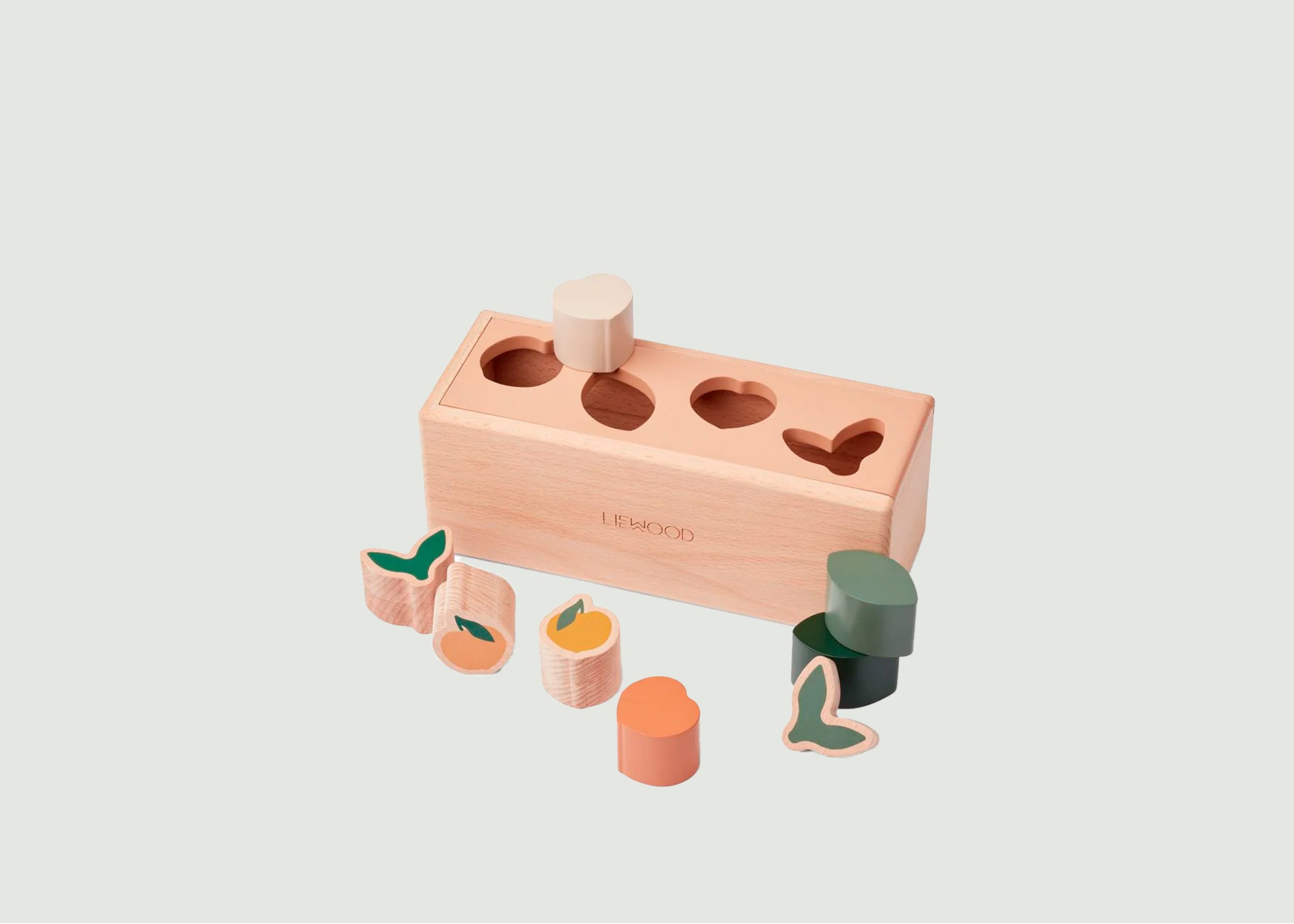 Wooden puzzle box for children - Liewood