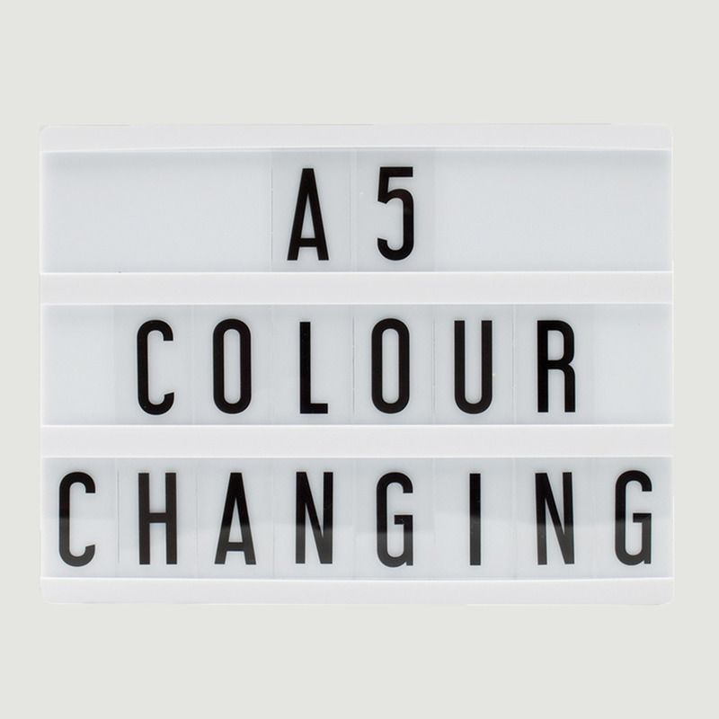 A5 Colour Changing Light Box - Locomocean