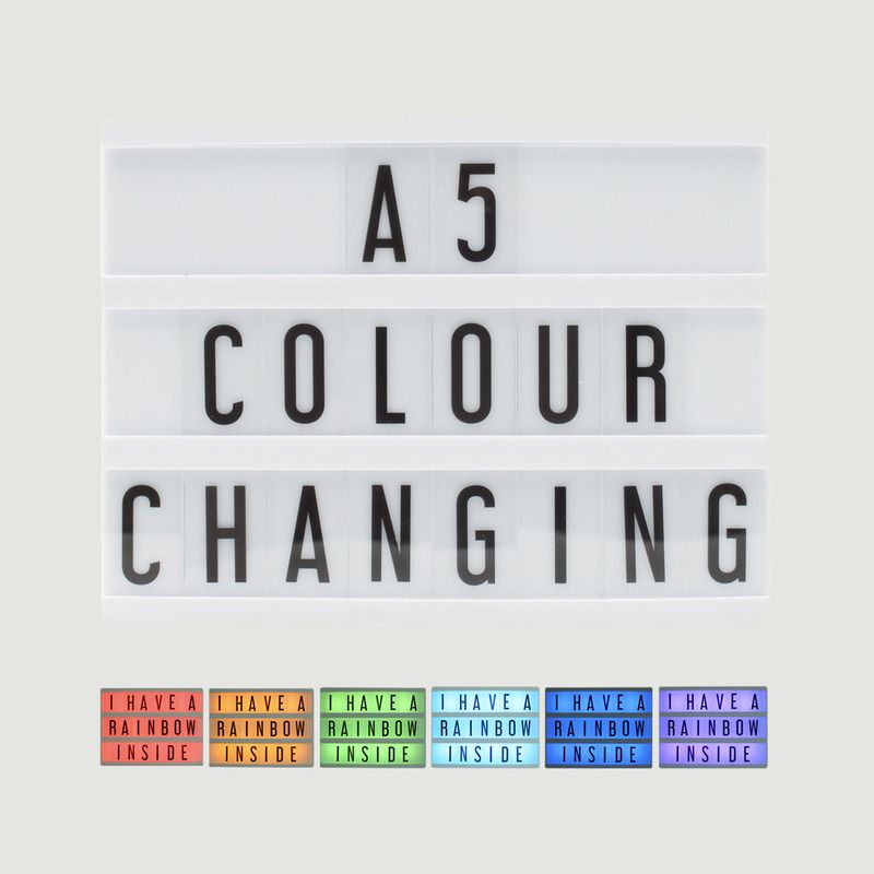 A5 Colour Changing Light Box - Locomocean