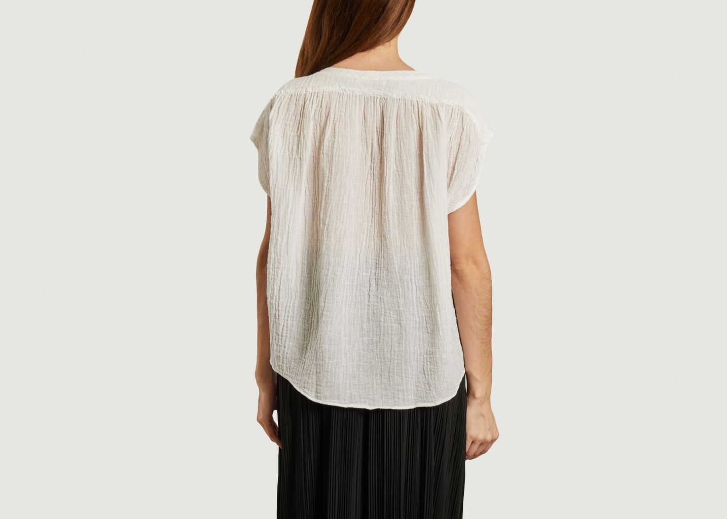 Top manches courtes coupe boxy Elis - Masscob