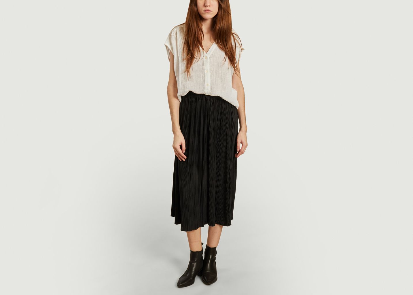 Top manches courtes coupe boxy Elis - Masscob