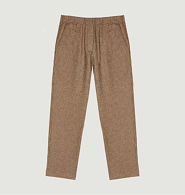 Bruce houndstooth wool pants
