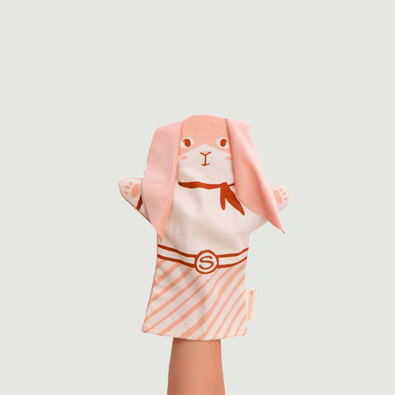 Bunny Hand Puppet - Nobodinoz