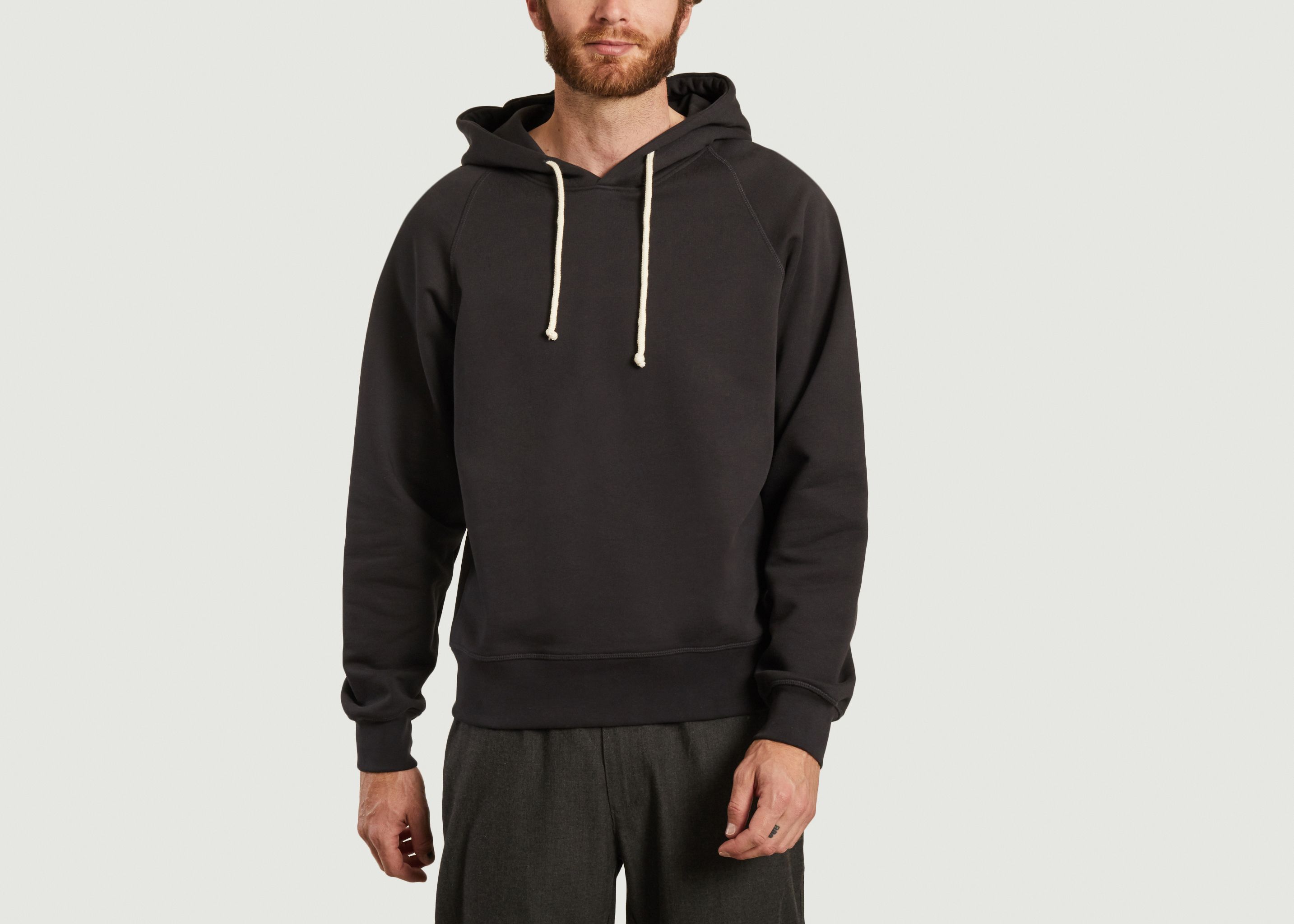 Cotton straight fit hoodie - Outland