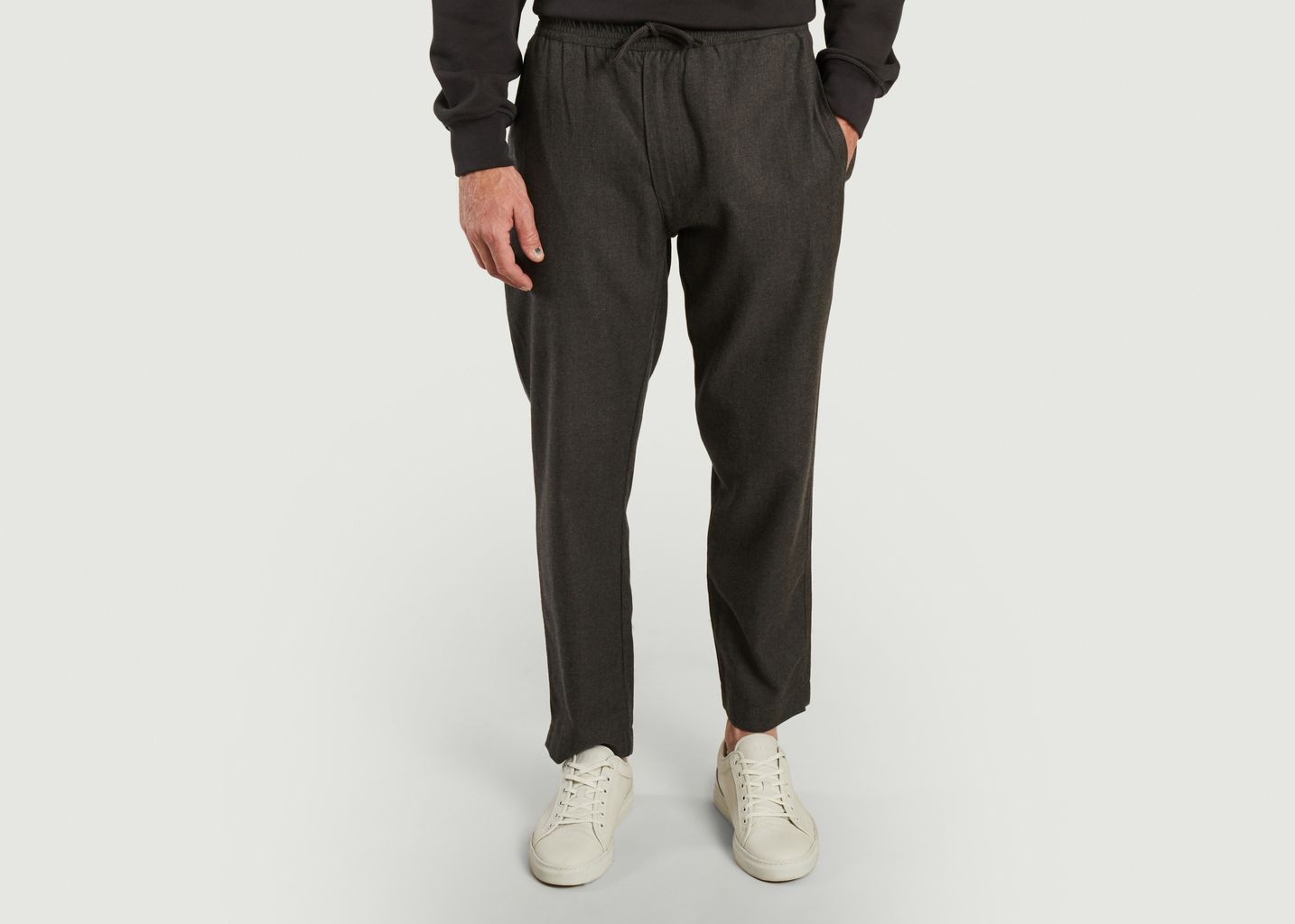 Wool and cotton relax pants - Outland