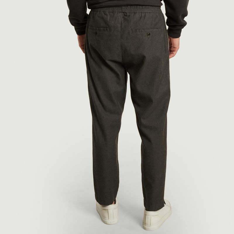 Wool and cotton relax pants - Outland