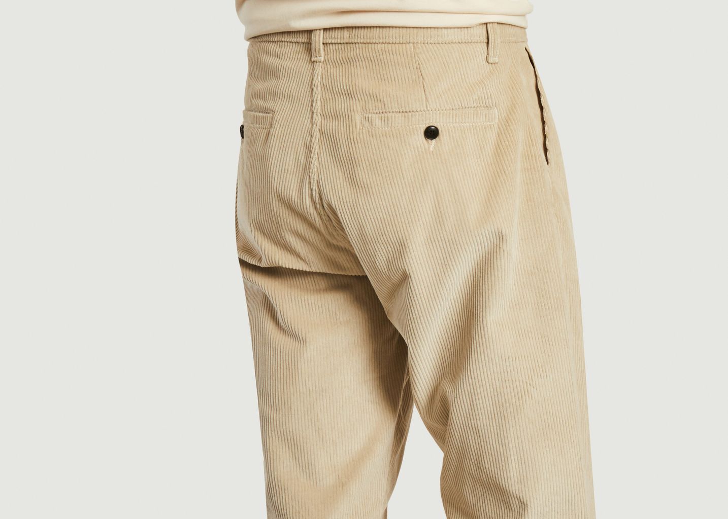 Pantalon large en velours côtelé à pinces - Outland