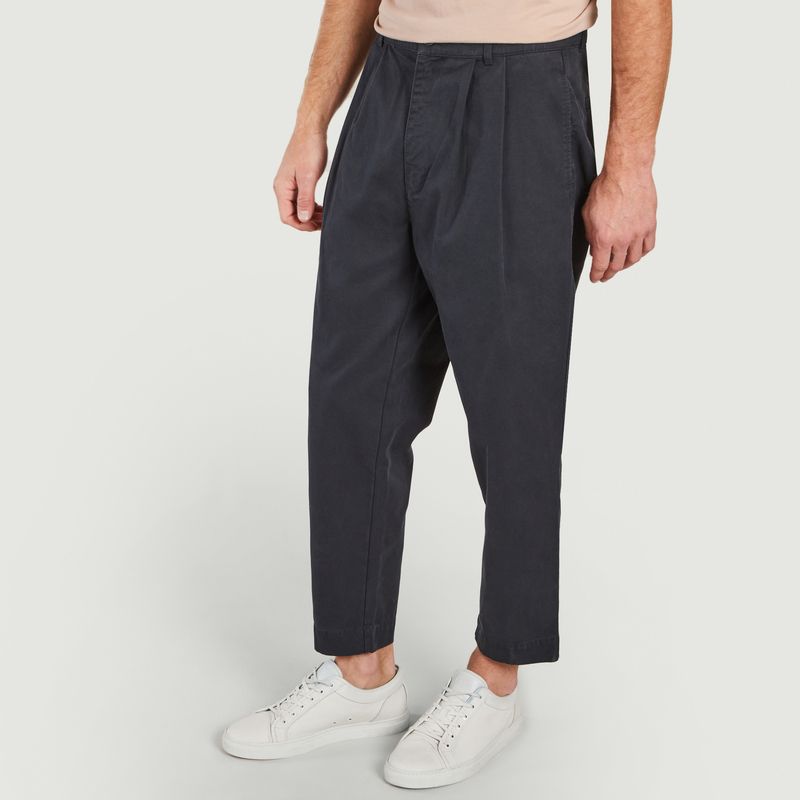 Pantalon à plis en coton - Outland