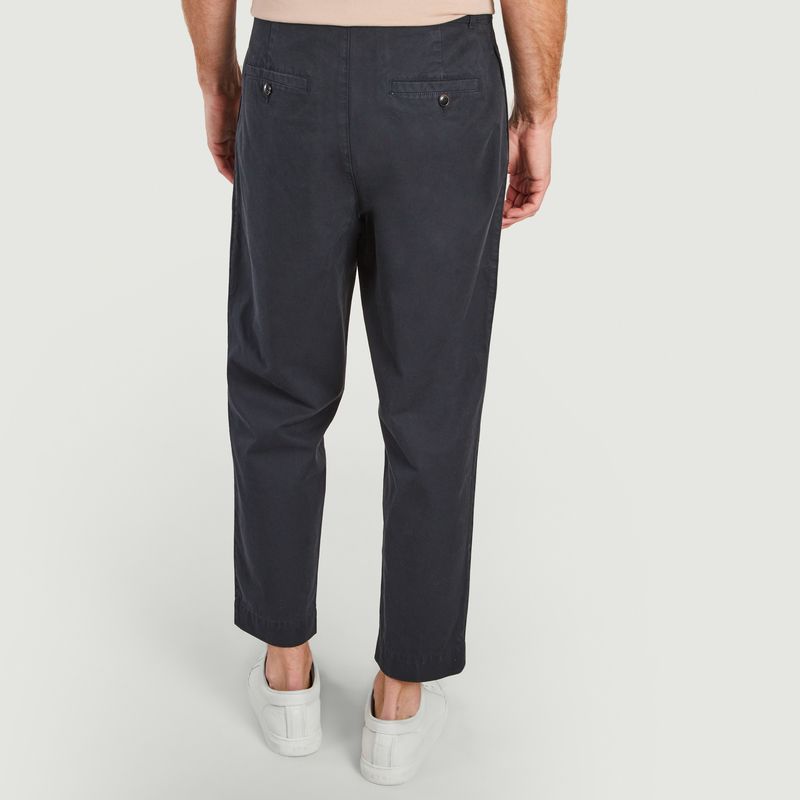 Cotton pleated pants - Outland