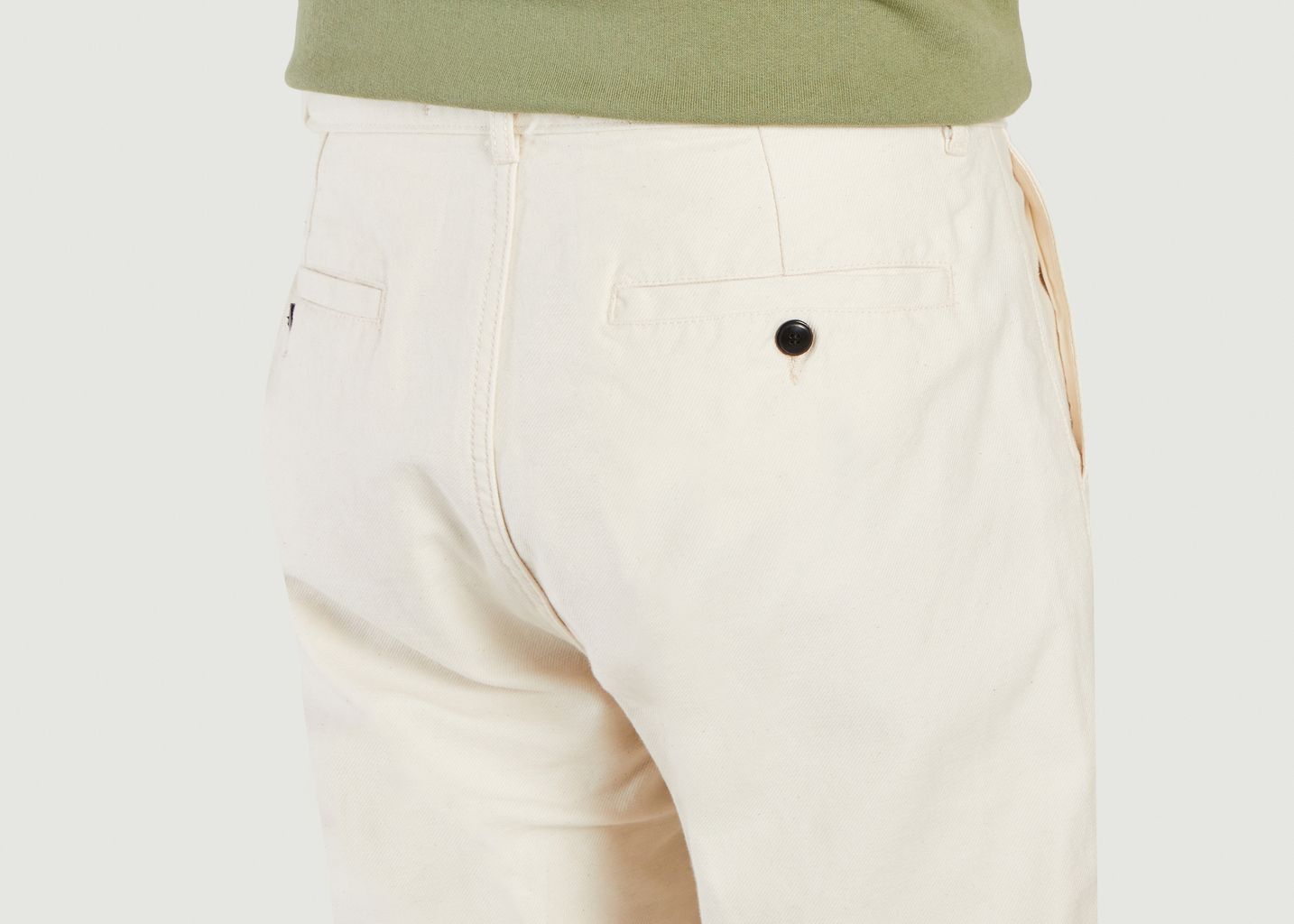 Pantalon en coton bio à plis - Outland