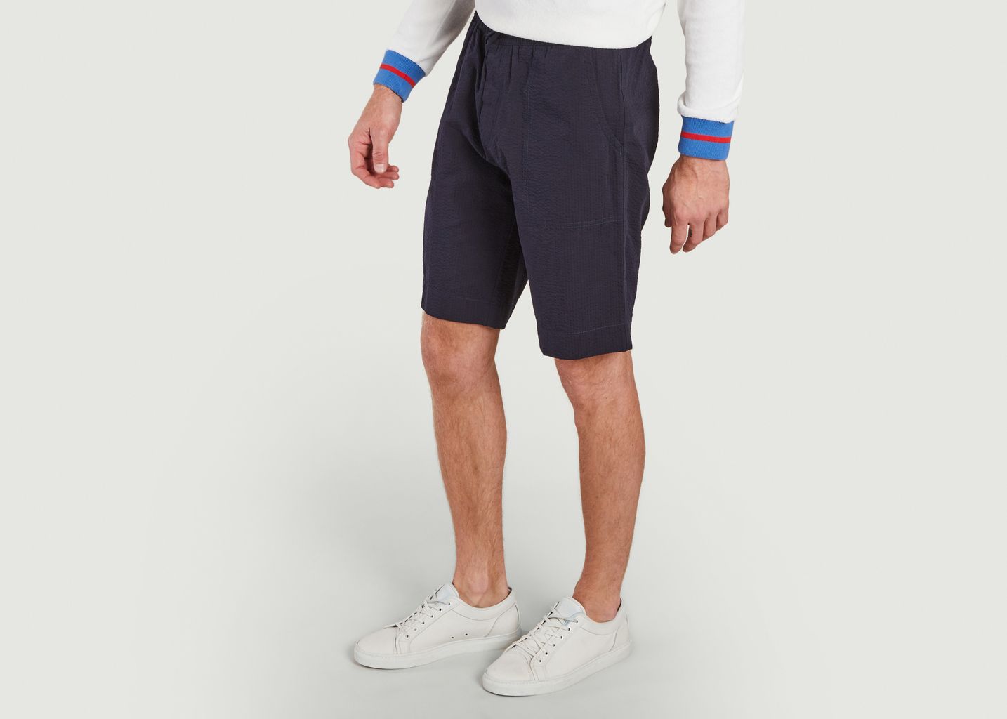 Nomad seersucker cotton shorts - Outland