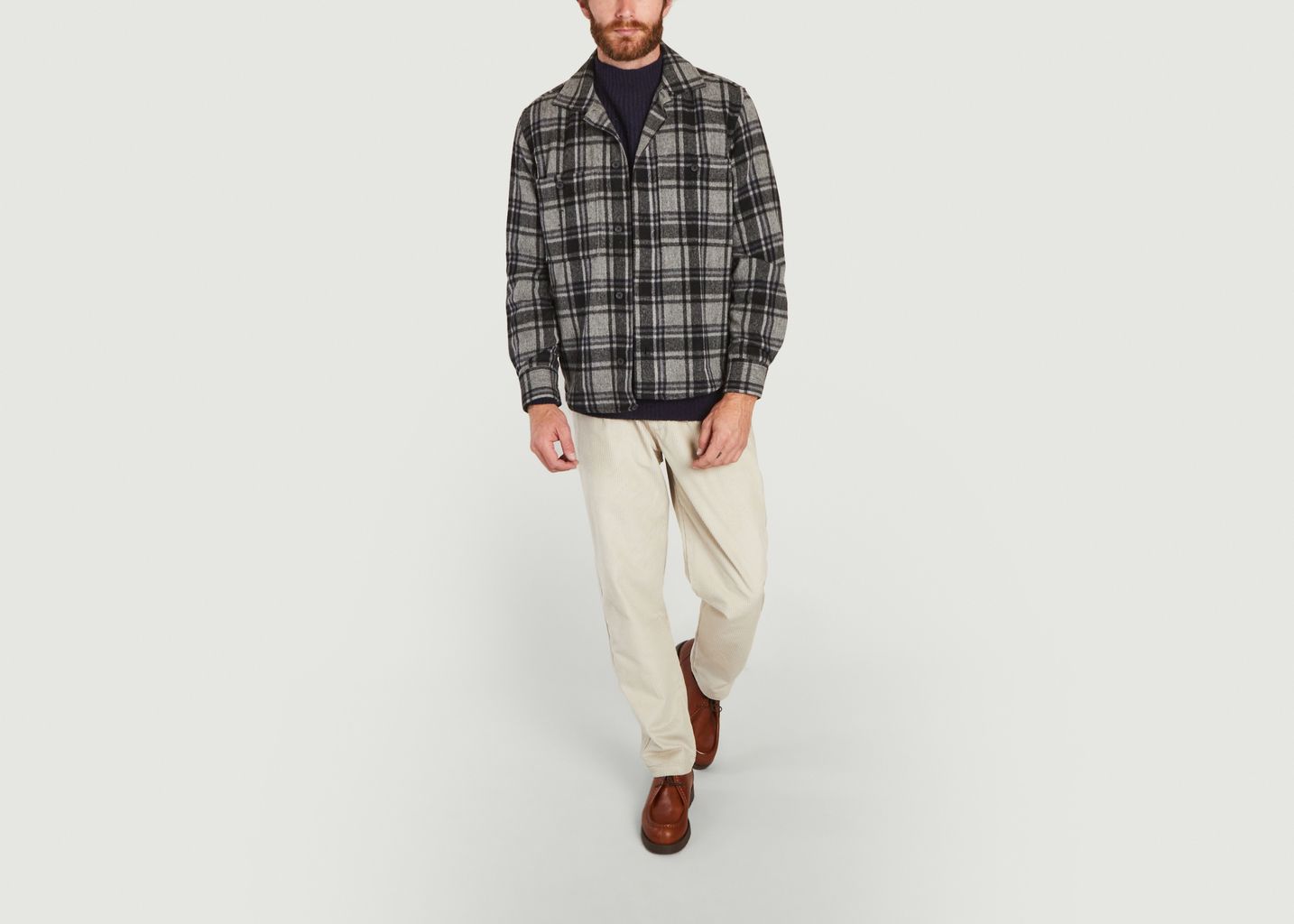 Hunter Wool plaid shirt - Outland