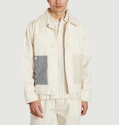 Veste en coton Aubrac Patchwork