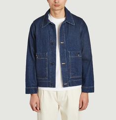 Veste en jean coupe droite Aubrac