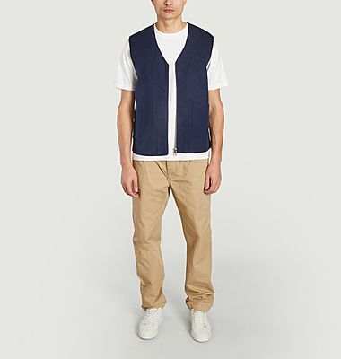 Shield cotton sleeveless vest