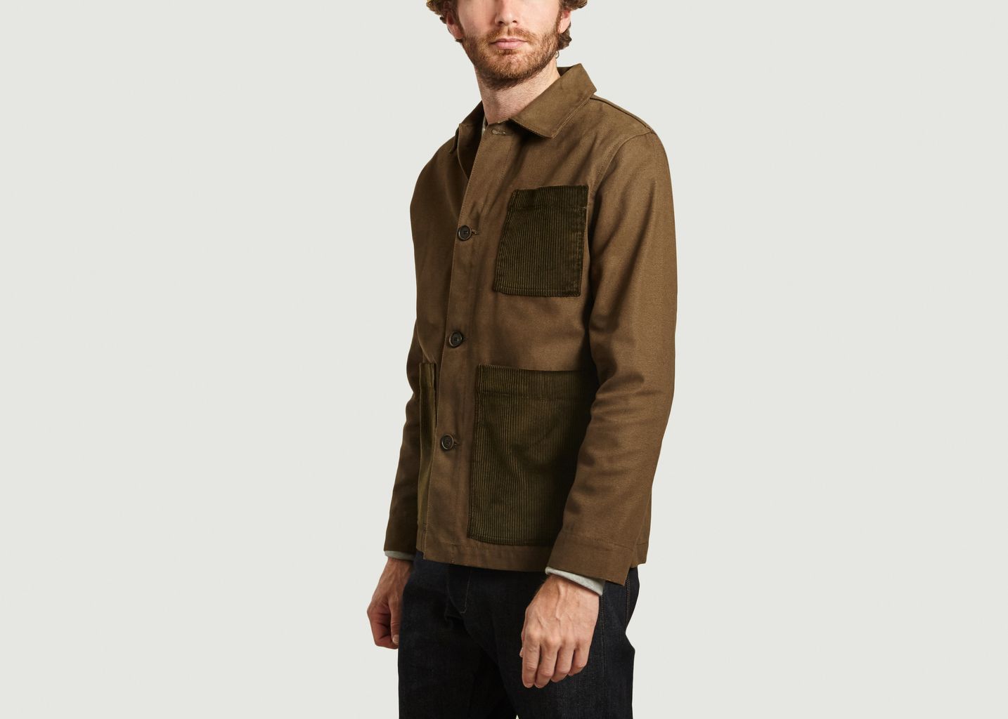 Dubliner canvas and corduroy jacket - Outland