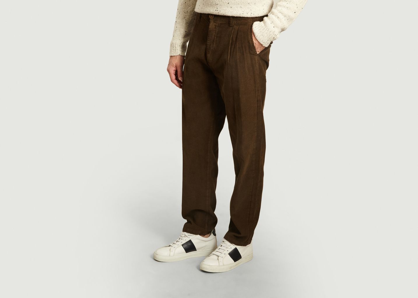 Corduroy wide trousers - Outland