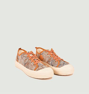 Sneaker Etche Low Jacquard feather