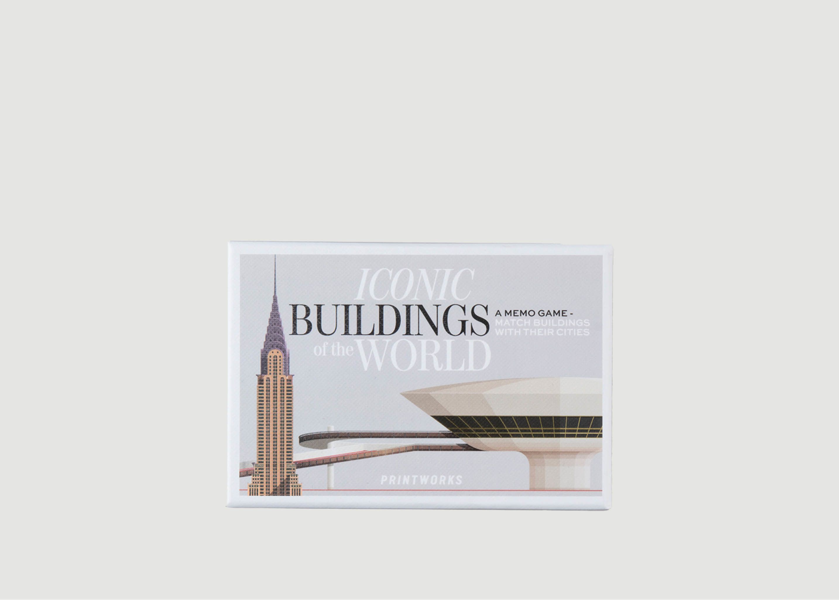 Memory Iconic Buildings Spiel - Printworks Sweden