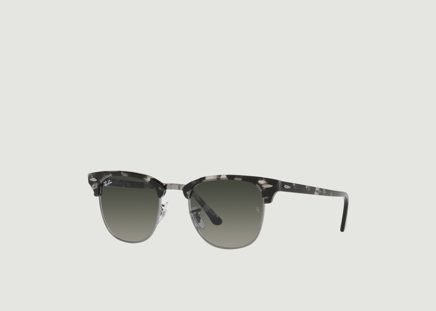 Womens Sunglasses Ray-Ban Sunglasses Ray-Ban Clubmaster Fleck Sunglasses Havana Frame Grey Lenses 49-21 in Black 