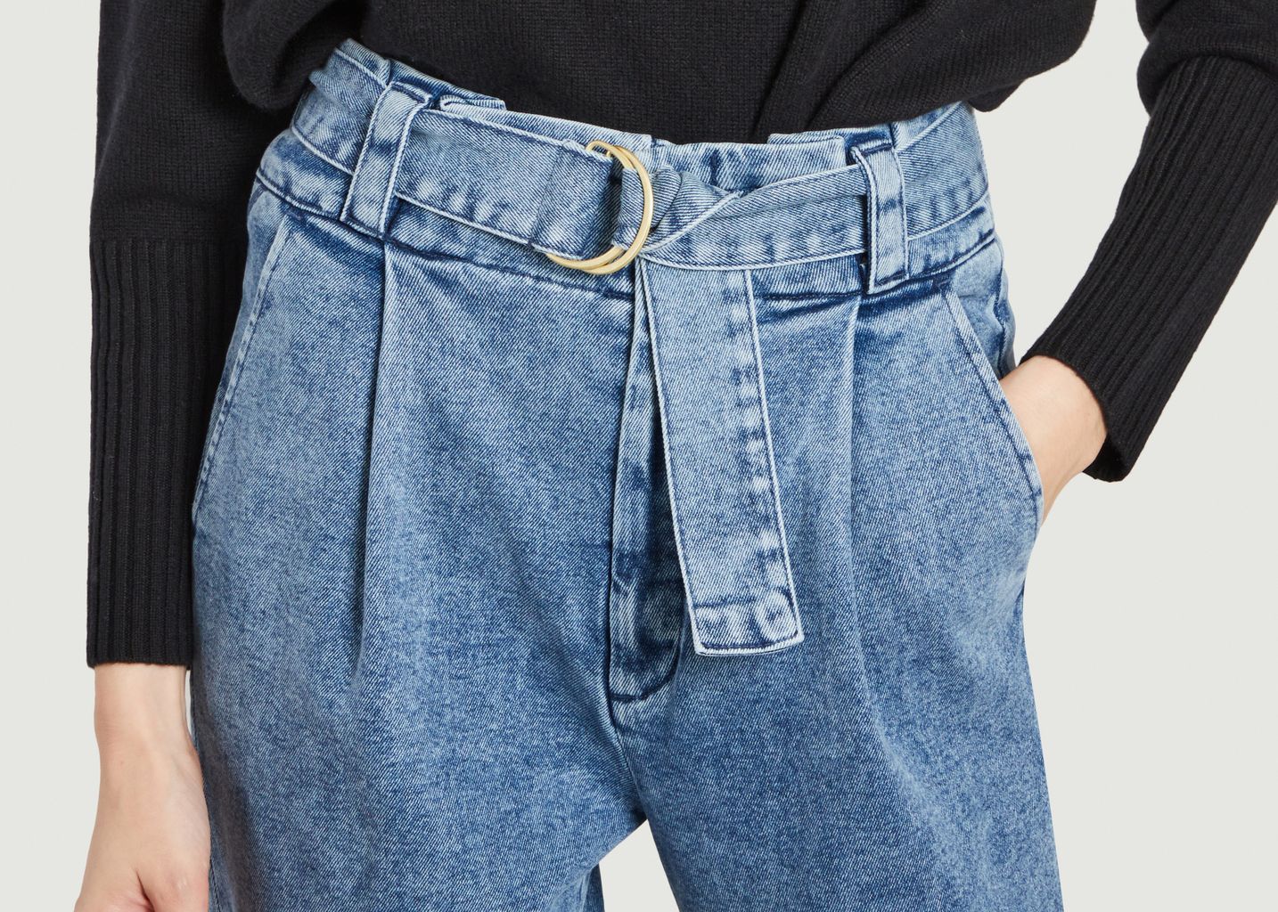 Ava-Jeans mit hoher Taille - Reiko