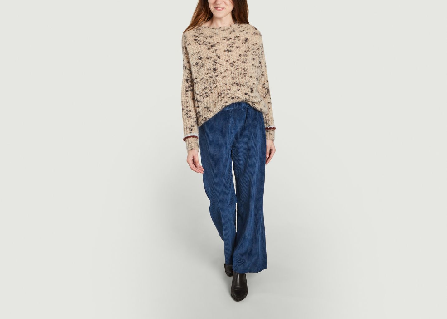 Pantalon ample en velours côtelé Felicity - Reiko