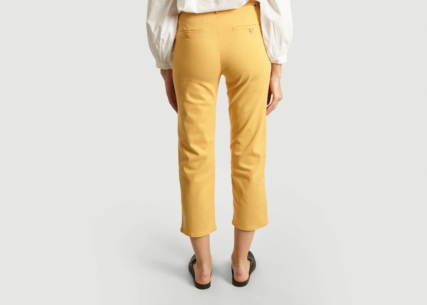 Sandy High Waist 7/8 Length Trousers - Reiko