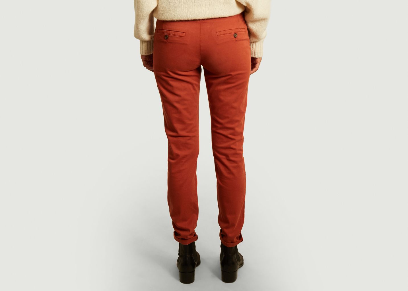 Sandy 2 Basic chino trousers - Reiko